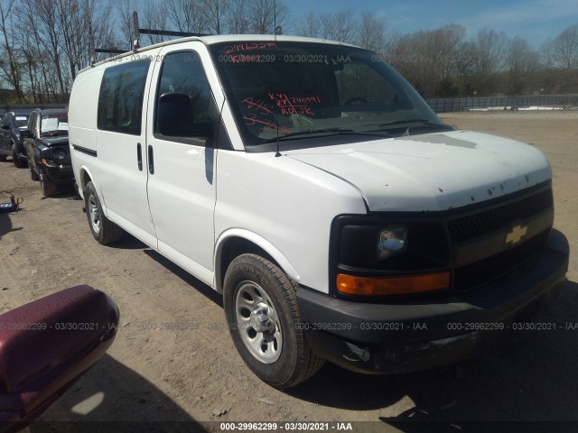 CHEVROLET EXPRESS CARGO VAN 2010 1gcugad47a1123693