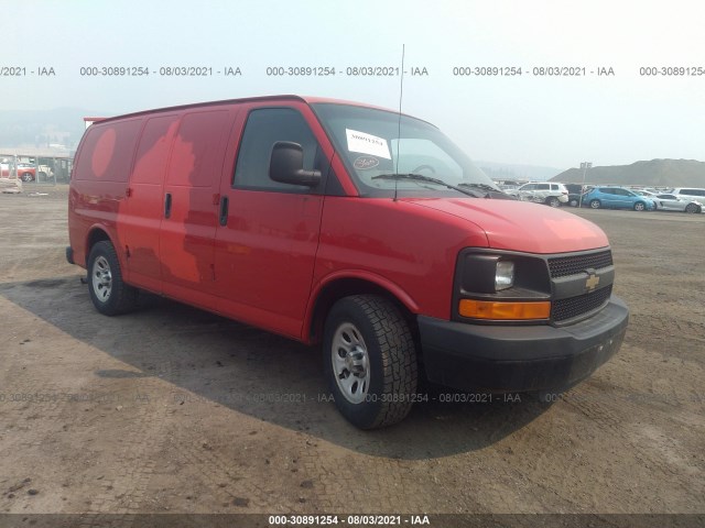 CHEVROLET EXPRESS CARGO VAN 2010 1gcugad49a1123274