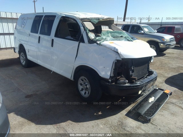 CHEVROLET EXPRESS CARGO VAN 2010 1gcugad4xa1139032