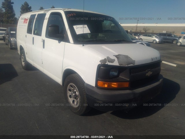 CHEVROLET EXPRESS CARGO VAN 2010 1gcugadx2a1104902