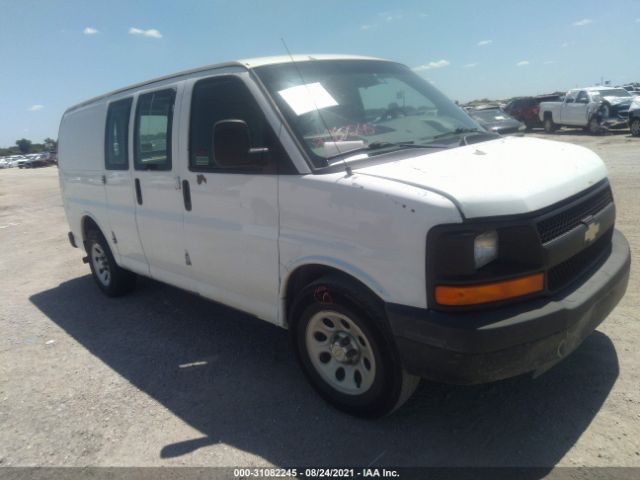 CHEVROLET EXPRESS CARGO VAN 2010 1gcugadx3a1137908