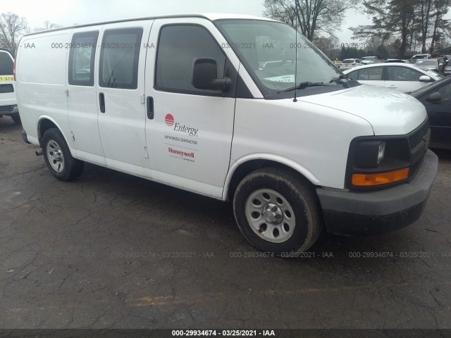 CHEVROLET EXPRESS CARGO VAN 2010 1gcugadx3a1163411