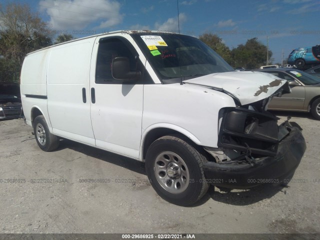 CHEVROLET EXPRESS CARGO VAN 2010 1gcugadx4a1109972