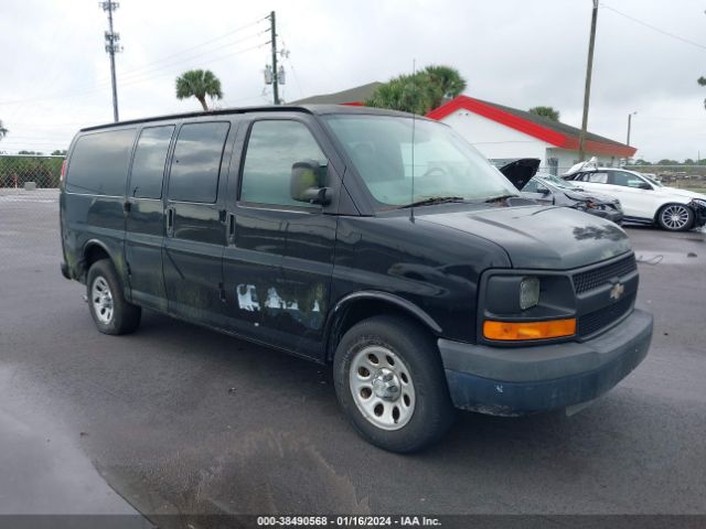 CHEVROLET EXPRESS 1500 2010 1gcugadx7a1130900