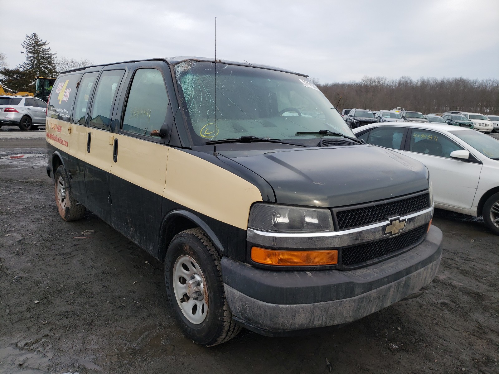 CHEVROLET EXPRESS G1 2010 1gcugadx8a1139735