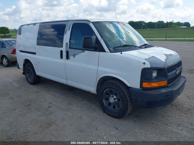 CHEVROLET EXPRESS 1500 2010 1gcugadxxa1163051