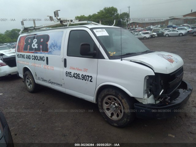 CHEVROLET EXPRESS CARGO VAN 2010 1gcuhad42a1161653