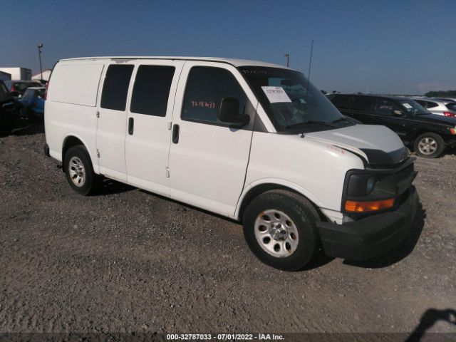 CHEVROLET EXPRESS CARGO VAN 2010 1gcuhad49a1172732