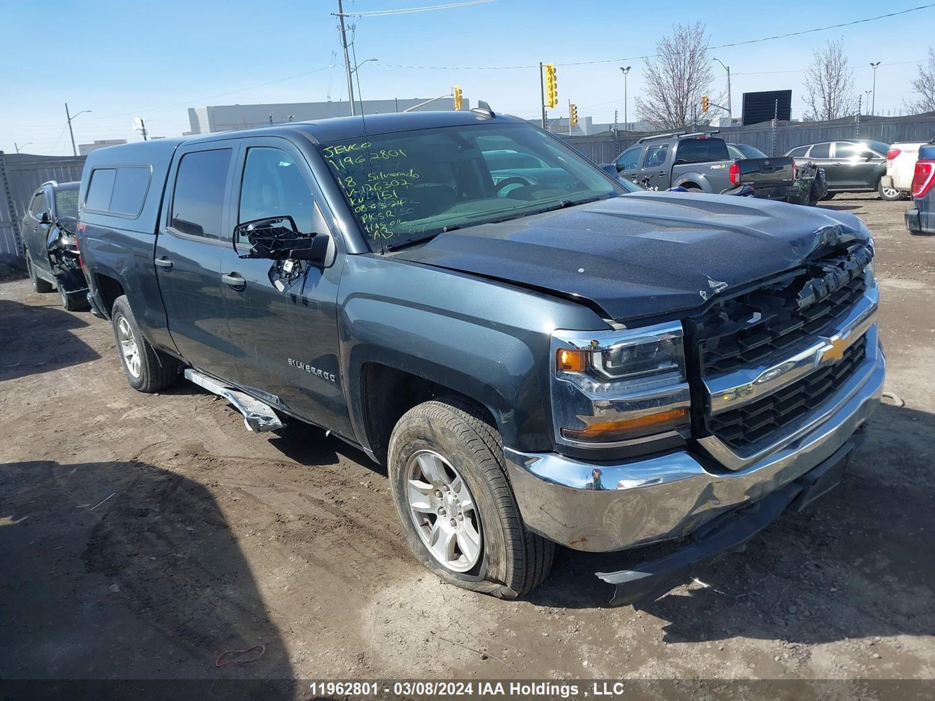 CHEVROLET SILVERADO 2018 1gcuknec5jf126302