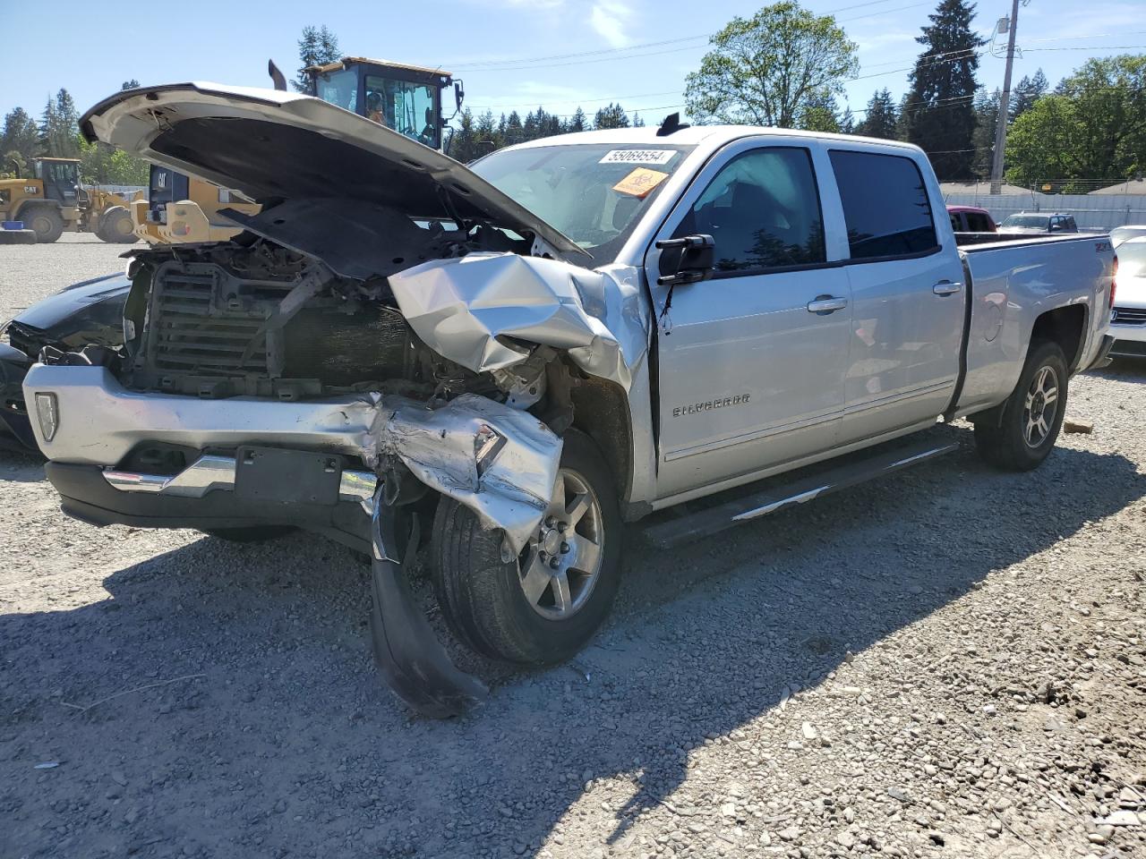 CHEVROLET SILVERADO 2017 1gcukrec1hf137833