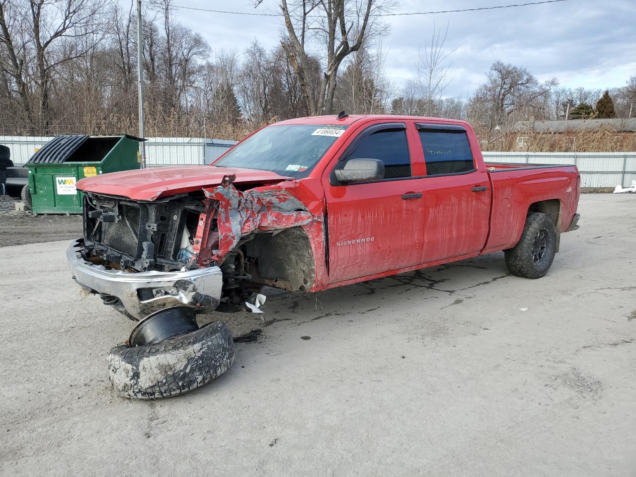 CHEVROLET SILVERADO 2014 1gcukrec4ef195835