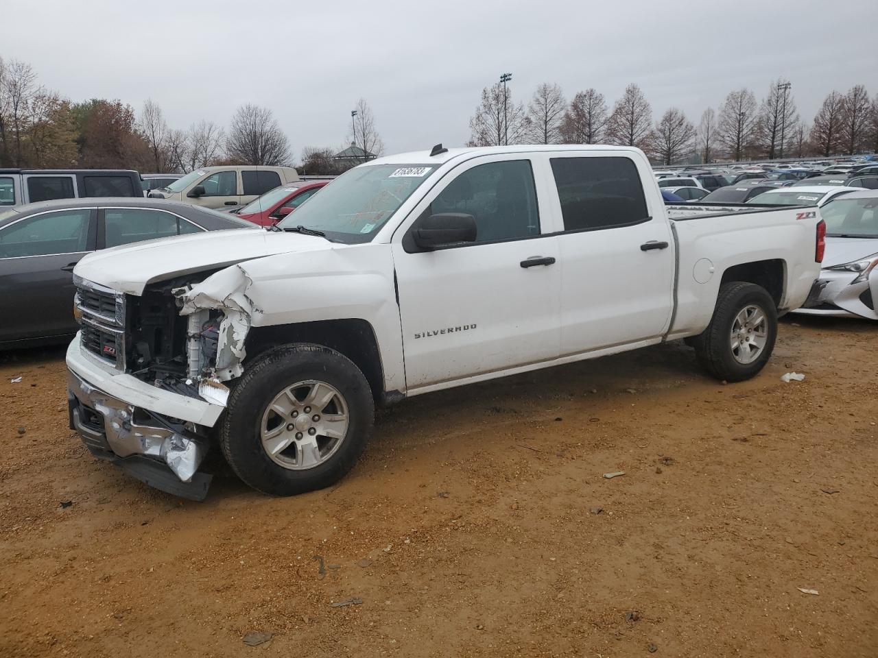 CHEVROLET SILVERADO 2014 1gcukrec4eg105663