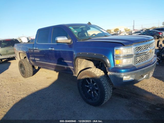 CHEVROLET SILVERADO 1500 2015 1gcuksec0ff203387