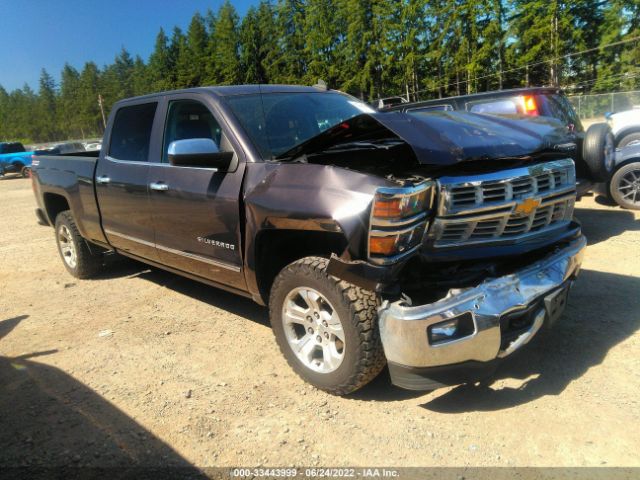 CHEVROLET SILVERADO 1500 2015 1gcuksec1ff204418