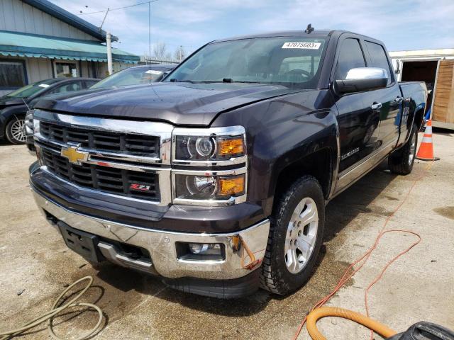 CHEVROLET SILVERADO 2014 1gcuksec4ef196460