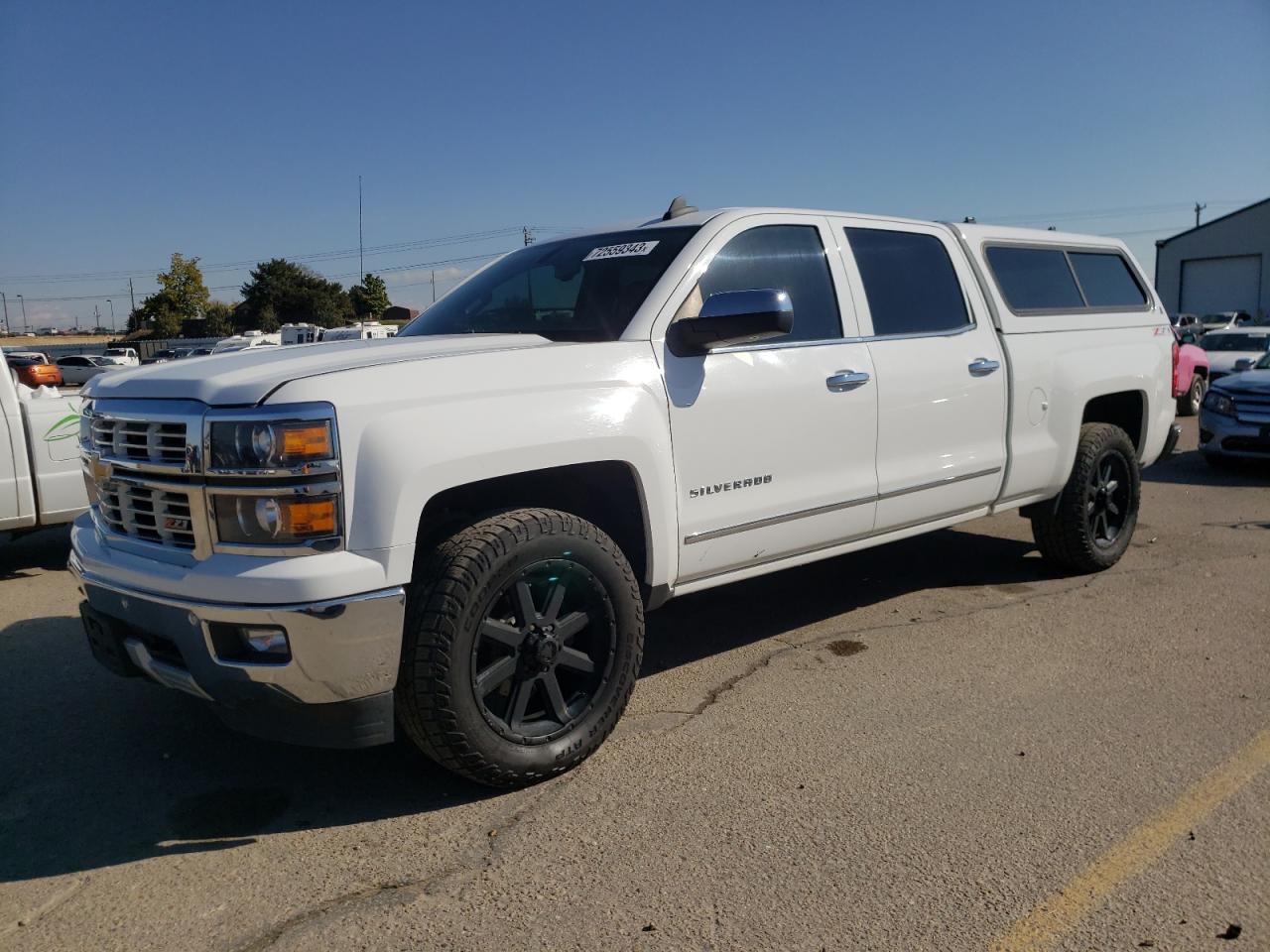 CHEVROLET SILVERADO 2015 1gcuksec9ff202187