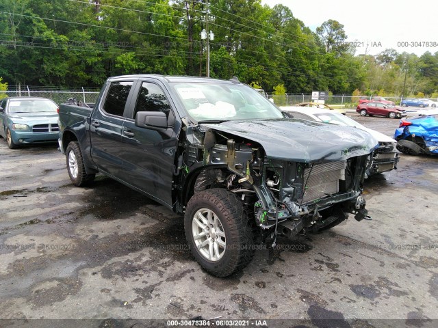 CHEVROLET SILVERADO 1500 2021 1gcuyaef7mz206043