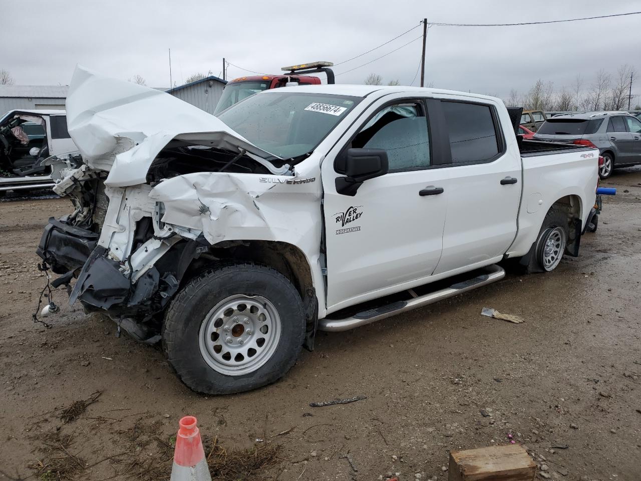 CHEVROLET SILVERADO 2021 1gcuyaefxmz121679