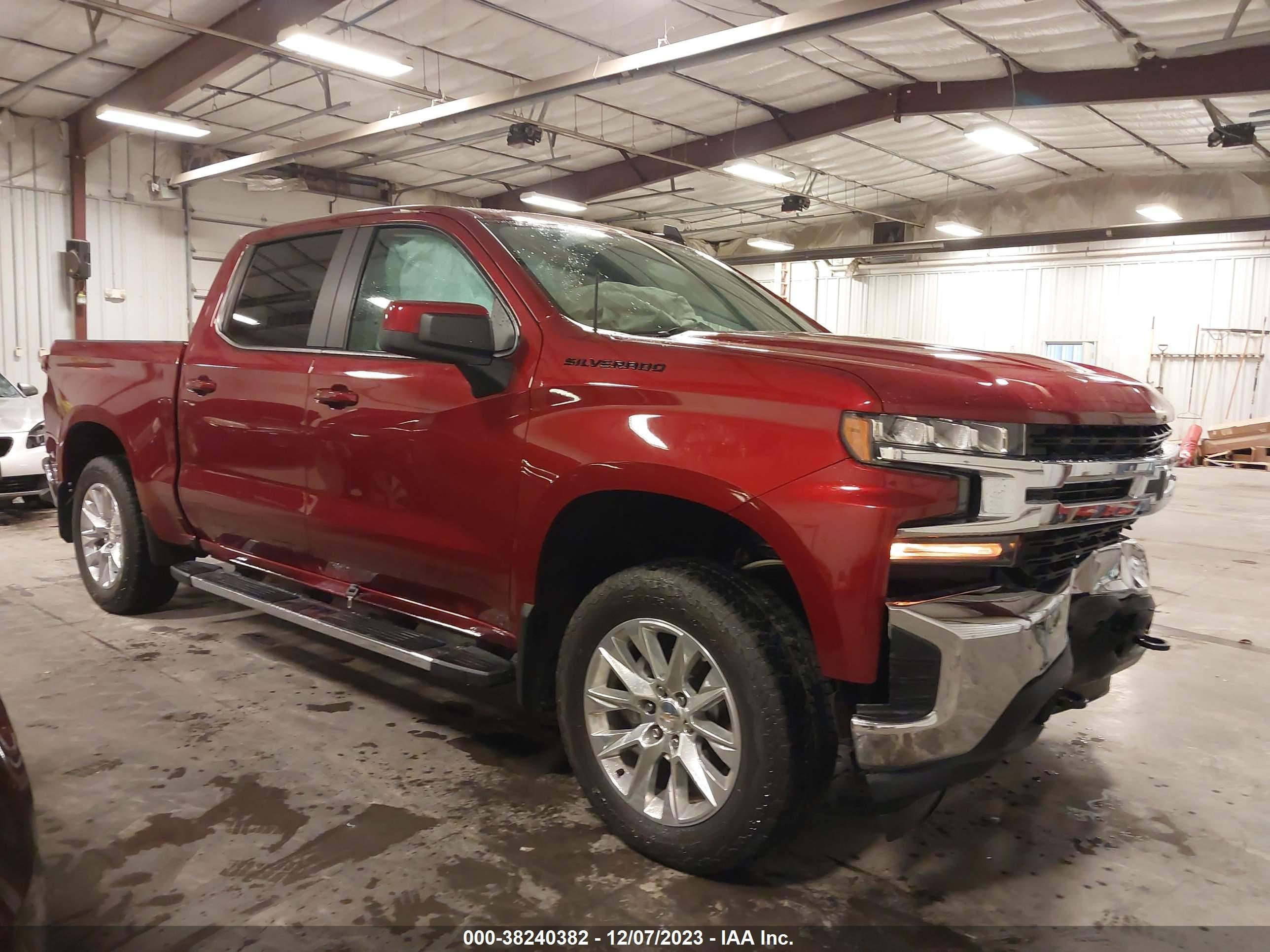 CHEVROLET SILVERADO 2019 1gcuyded5kz122414