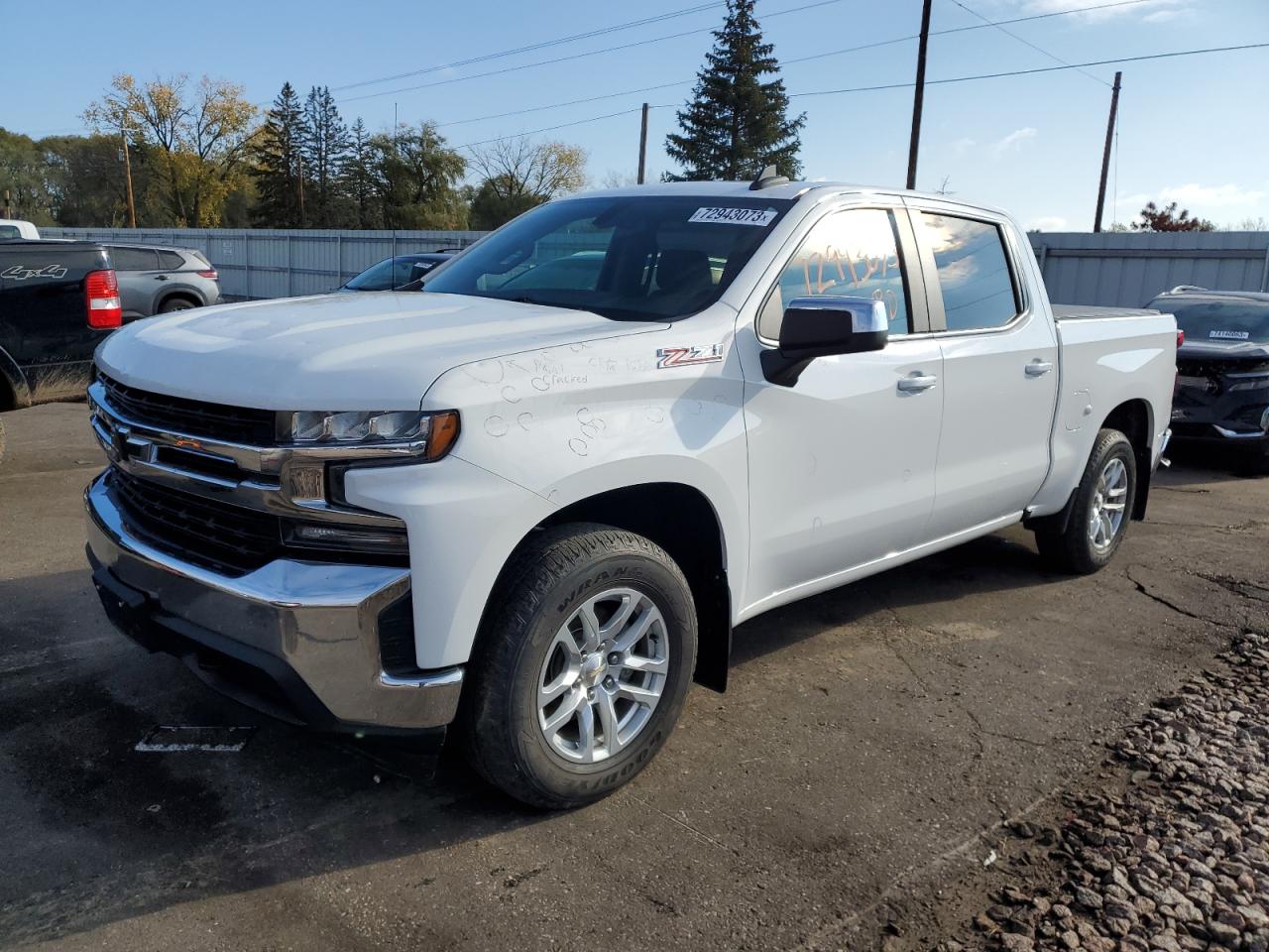 CHEVROLET SILVERADO 2019 1gcuyded5kz154506