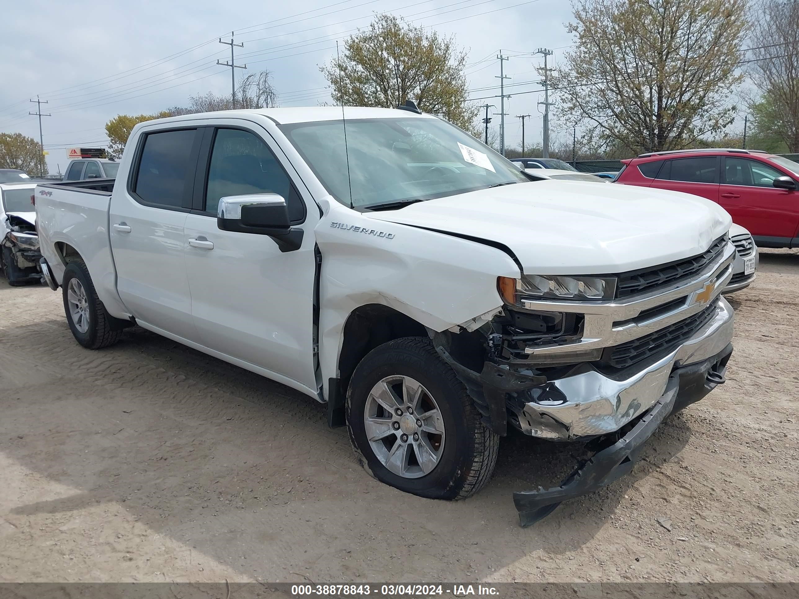 CHEVROLET SILVERADO 2021 1gcuyded6mz368018