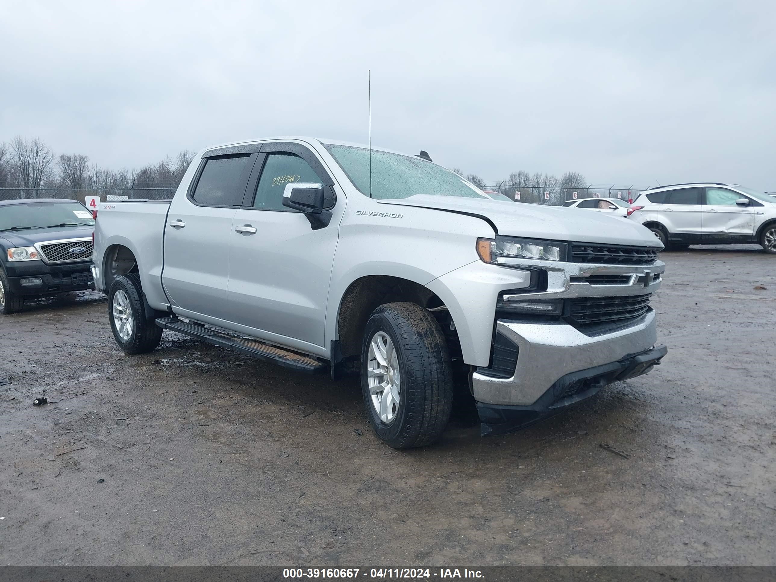 CHEVROLET SILVERADO 2019 1gcuyded8kz125453