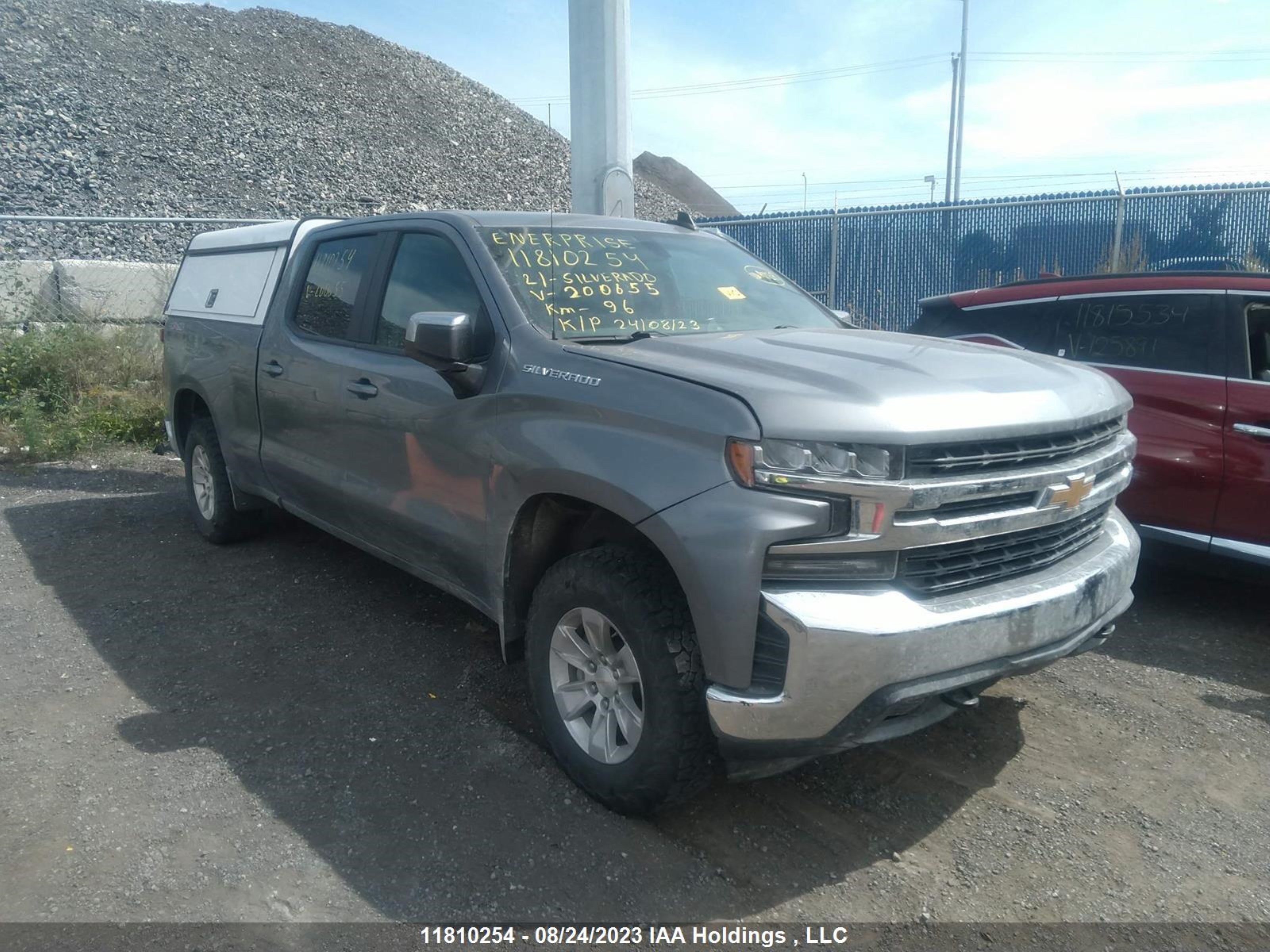 CHEVROLET SILVERADO 2021 1gcuyded8mz200655