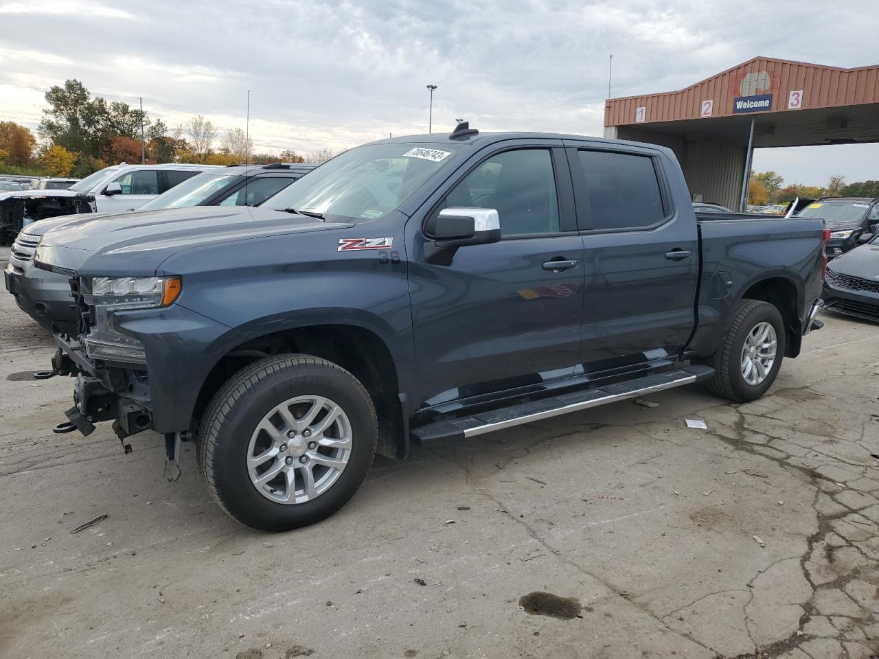 CHEVROLET SILVERADO 2021 1gcuyded8mz363404