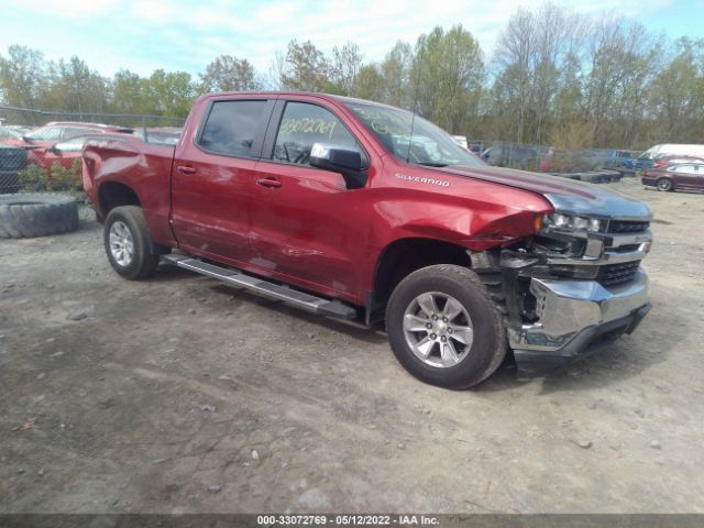 CHEVROLET SILVERADO 1500 2019 1gcuyded9kz192417