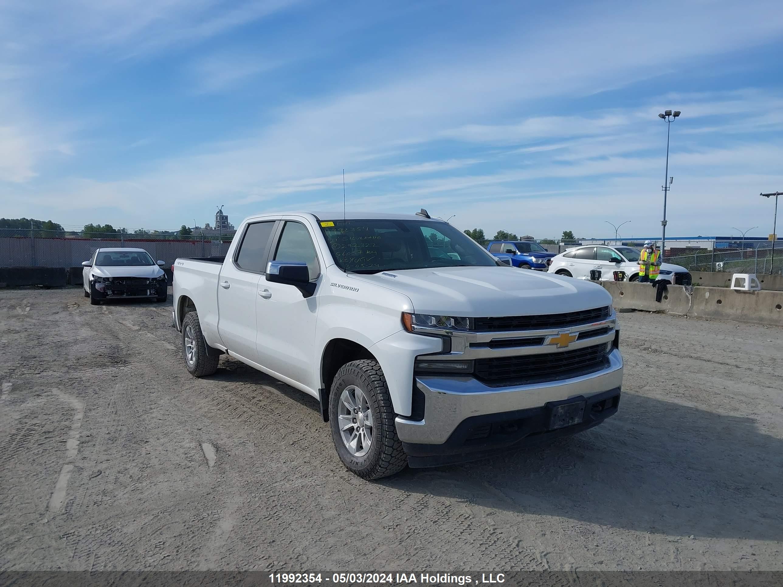 CHEVROLET SILVERADO 2021 1gcuydet2mz292322