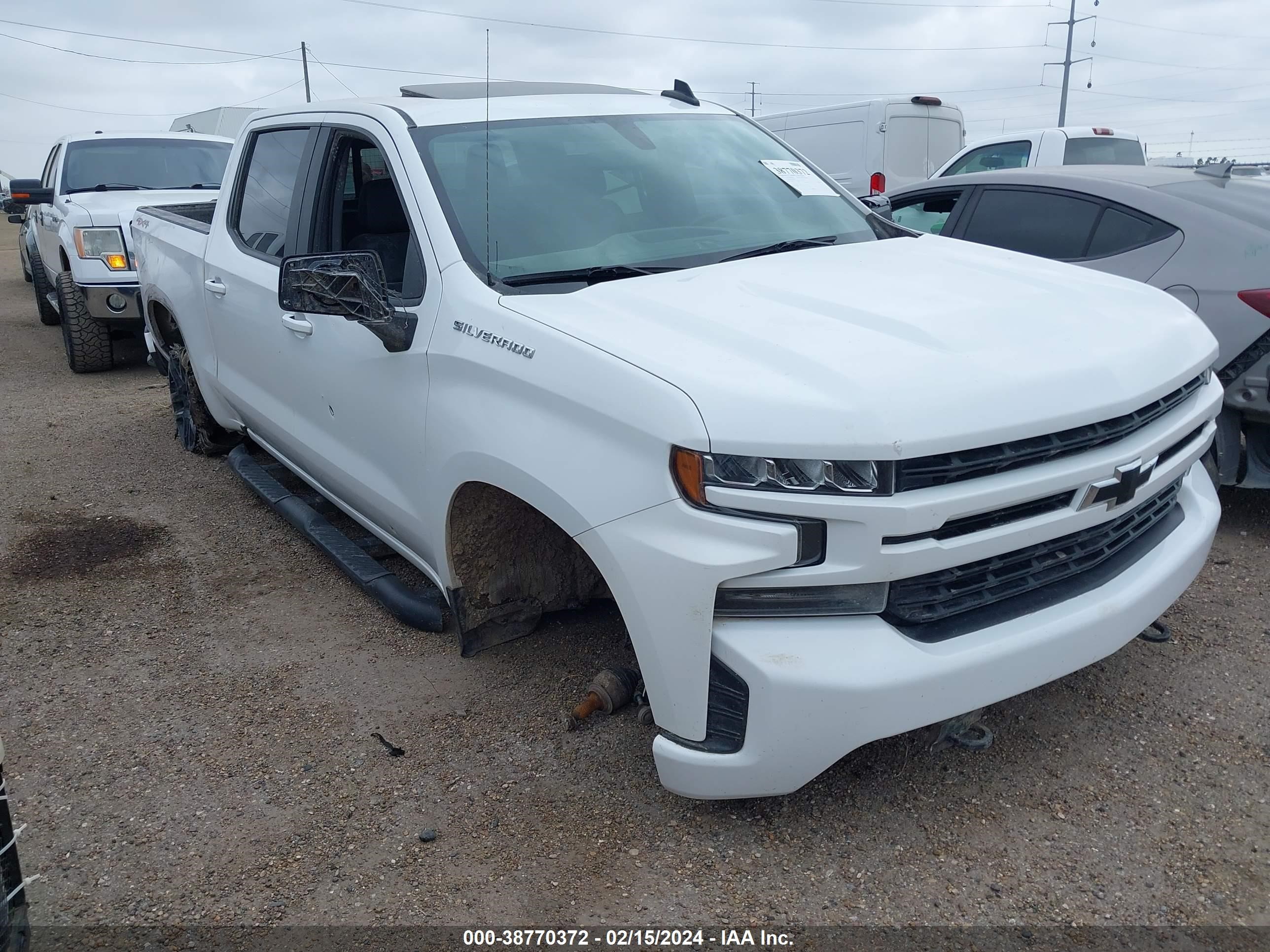 CHEVROLET SILVERADO 2019 1gcuyeed2kz106239