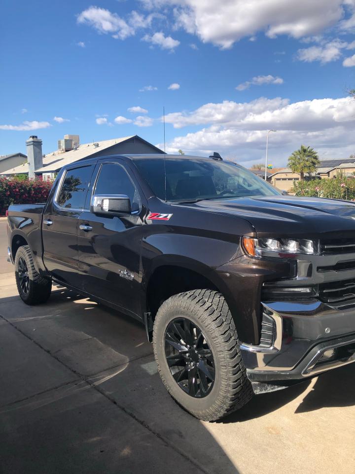 CHEVROLET SILVERADO 2019 1gcuyged3kz191930