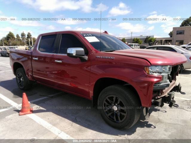 CHEVROLET SILVERADO 1500 2019 1gcuyged5kz122687