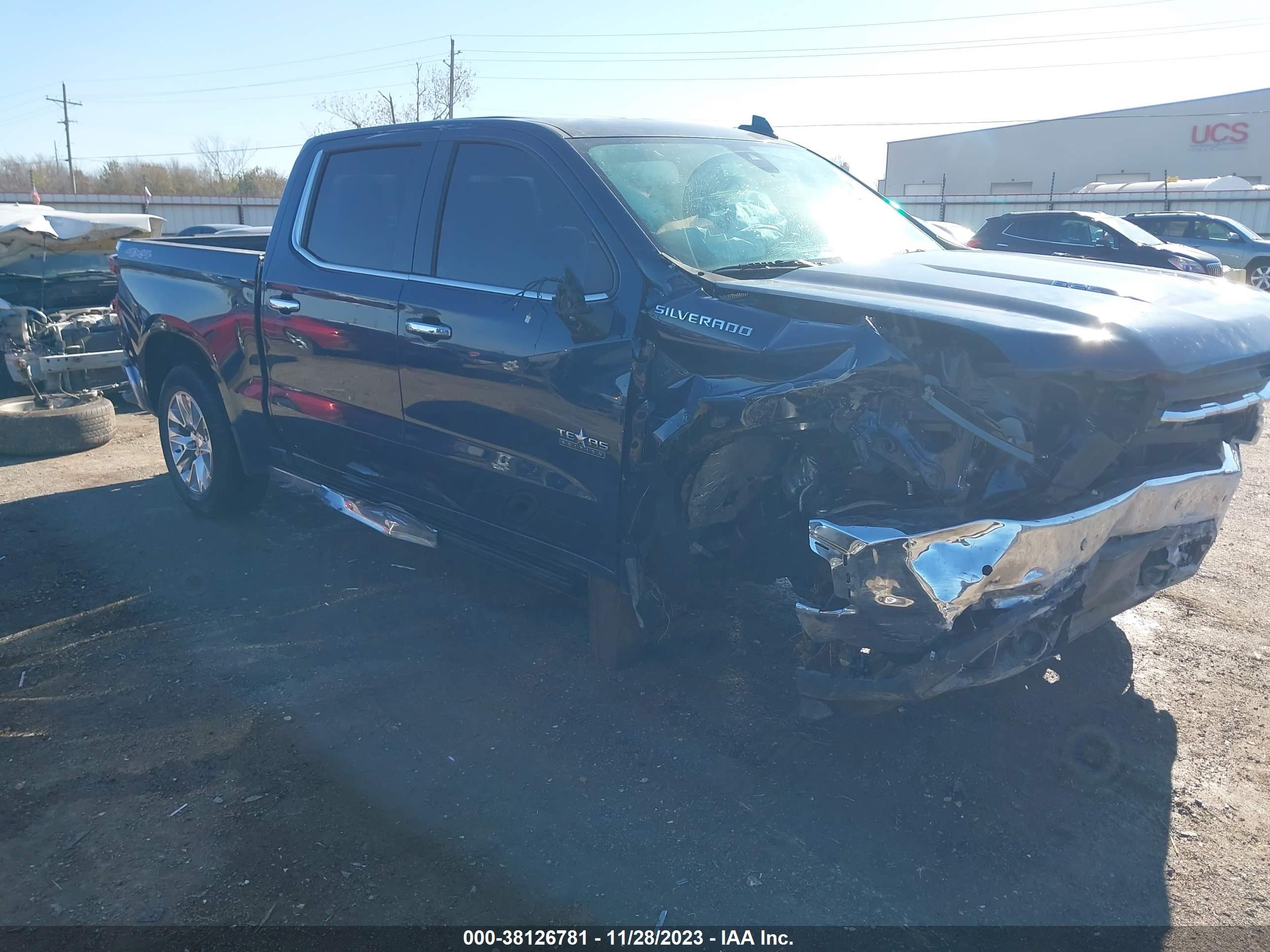 CHEVROLET SILVERADO 2021 1gcuygel5mz144487