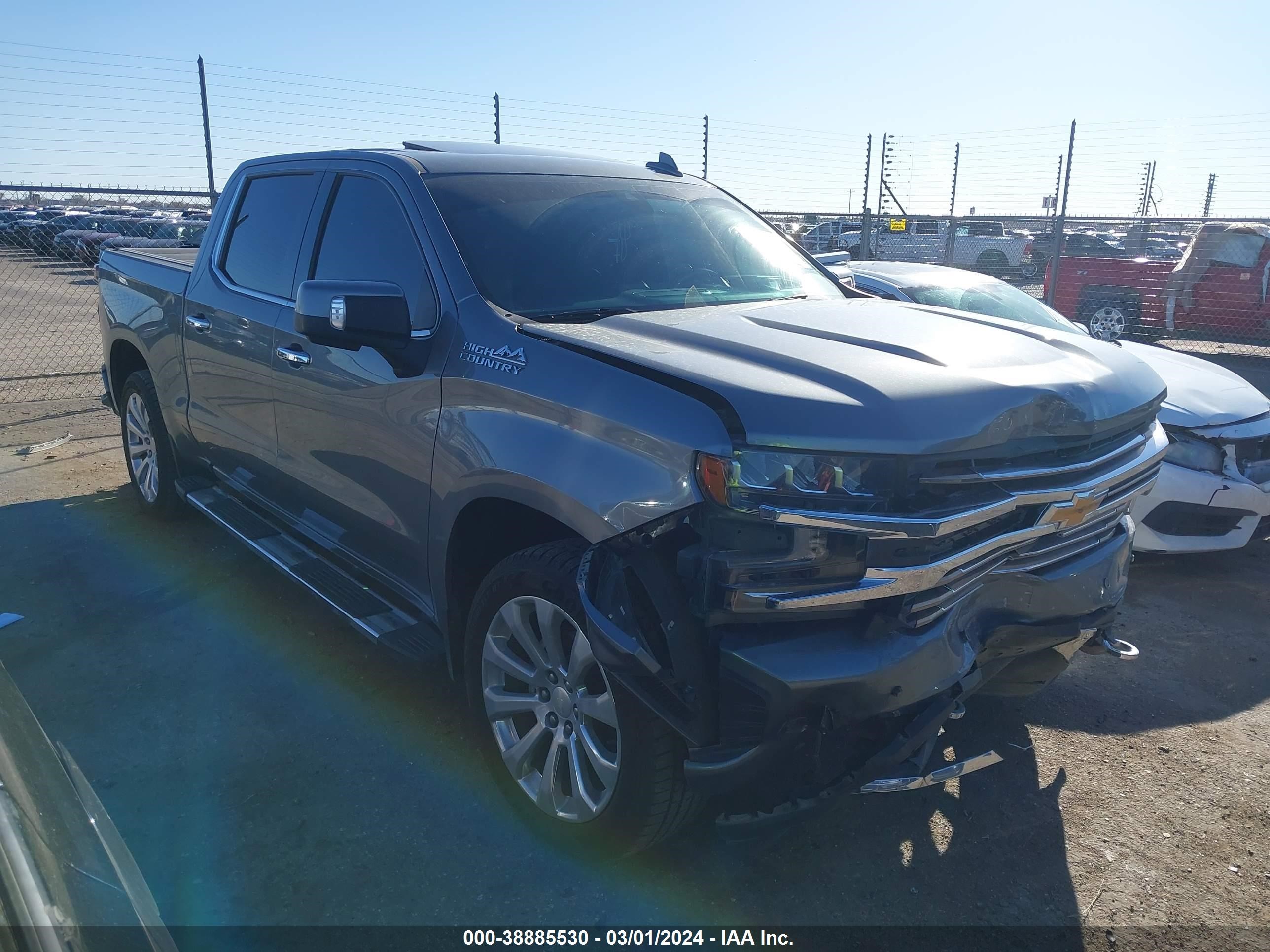 CHEVROLET SILVERADO 2019 1gcuyhed9kz258830