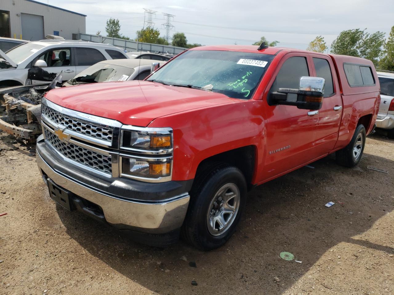 CHEVROLET SILVERADO 2015 1gcvkpecxfz381677