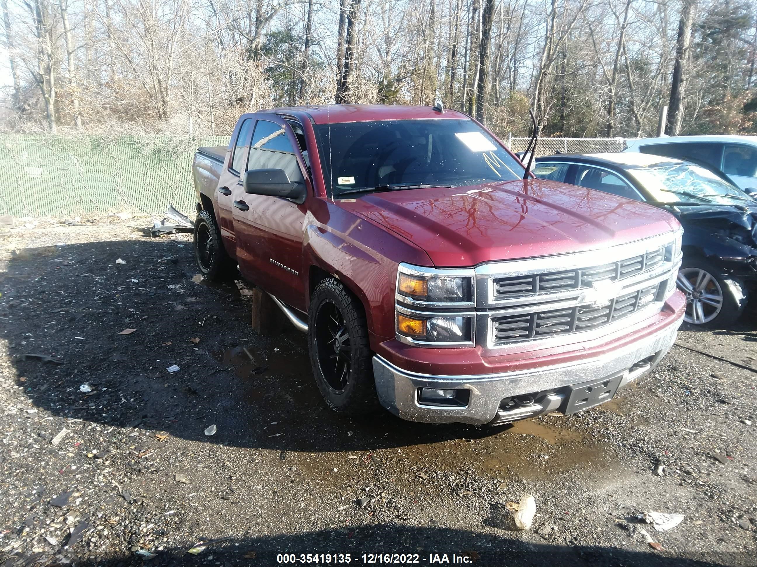 CHEVROLET SILVERADO 2014 1gcvkrec2ez261835