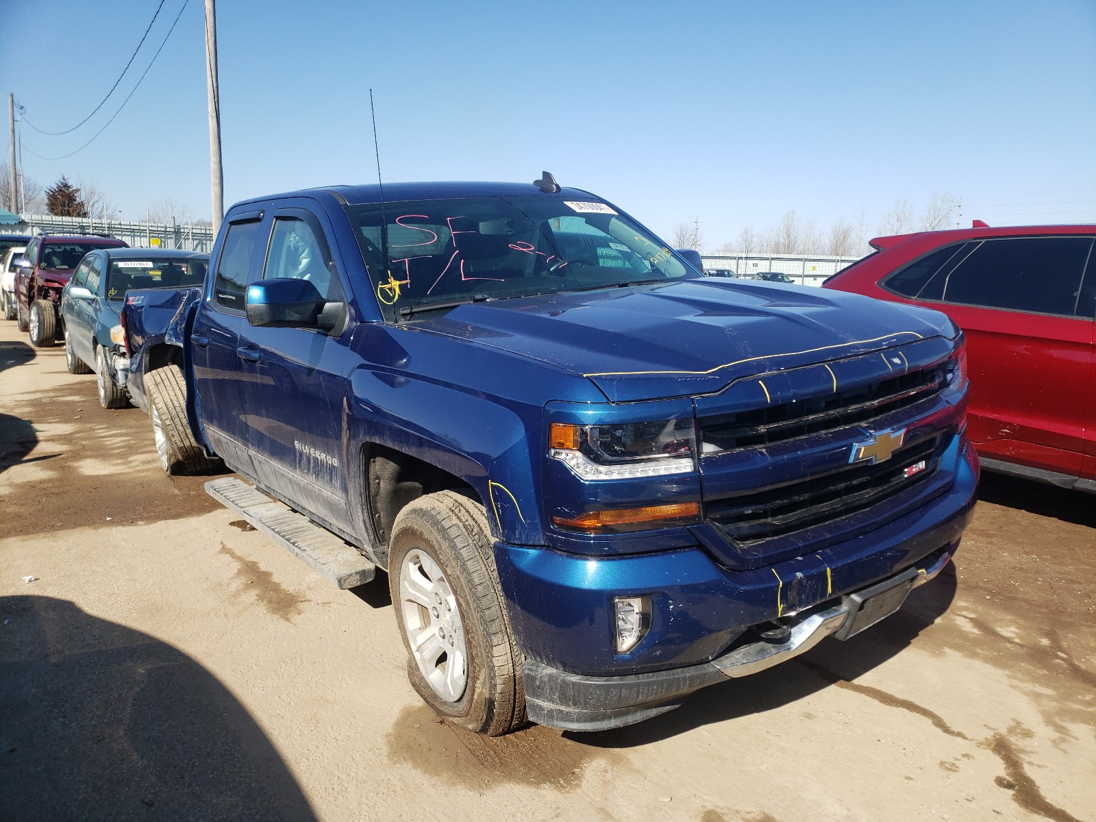 CHEVROLET SILVERADO 1500 2016 1gcvkrec2gz247839