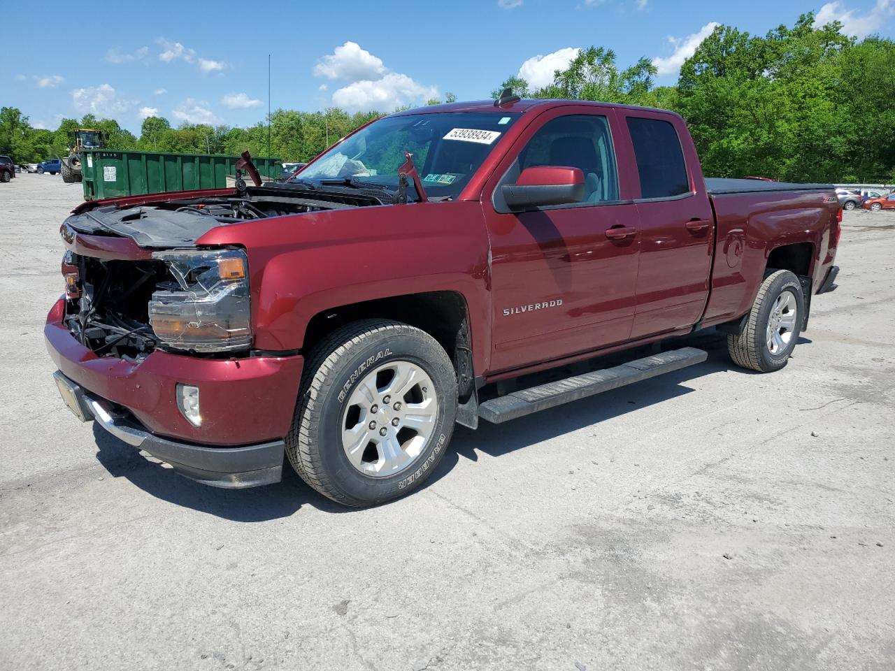 CHEVROLET SILVERADO 2016 1gcvkrec3gz384854