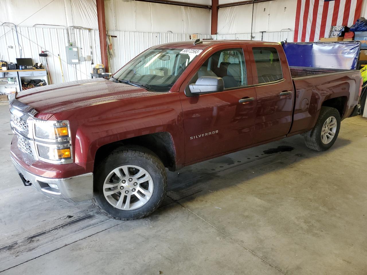 CHEVROLET SILVERADO 2014 1gcvkrec5ez386831