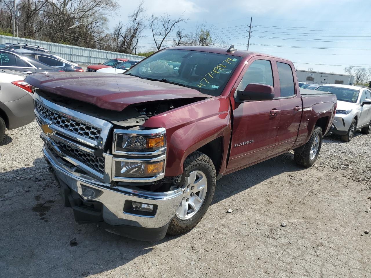 CHEVROLET SILVERADO 2015 1gcvkrec5fz202375