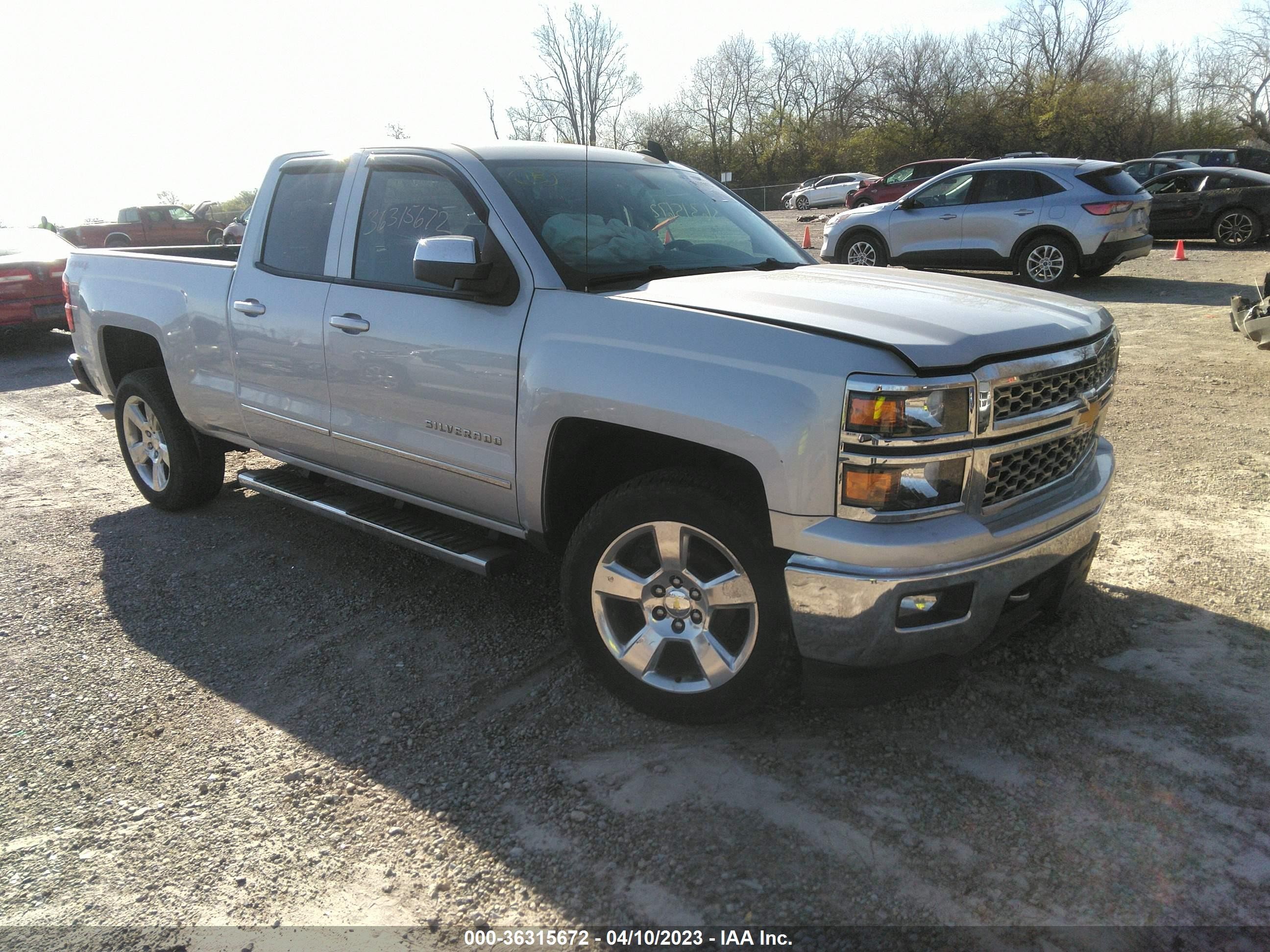 CHEVROLET SILVERADO 2015 1gcvkrec5fz231200