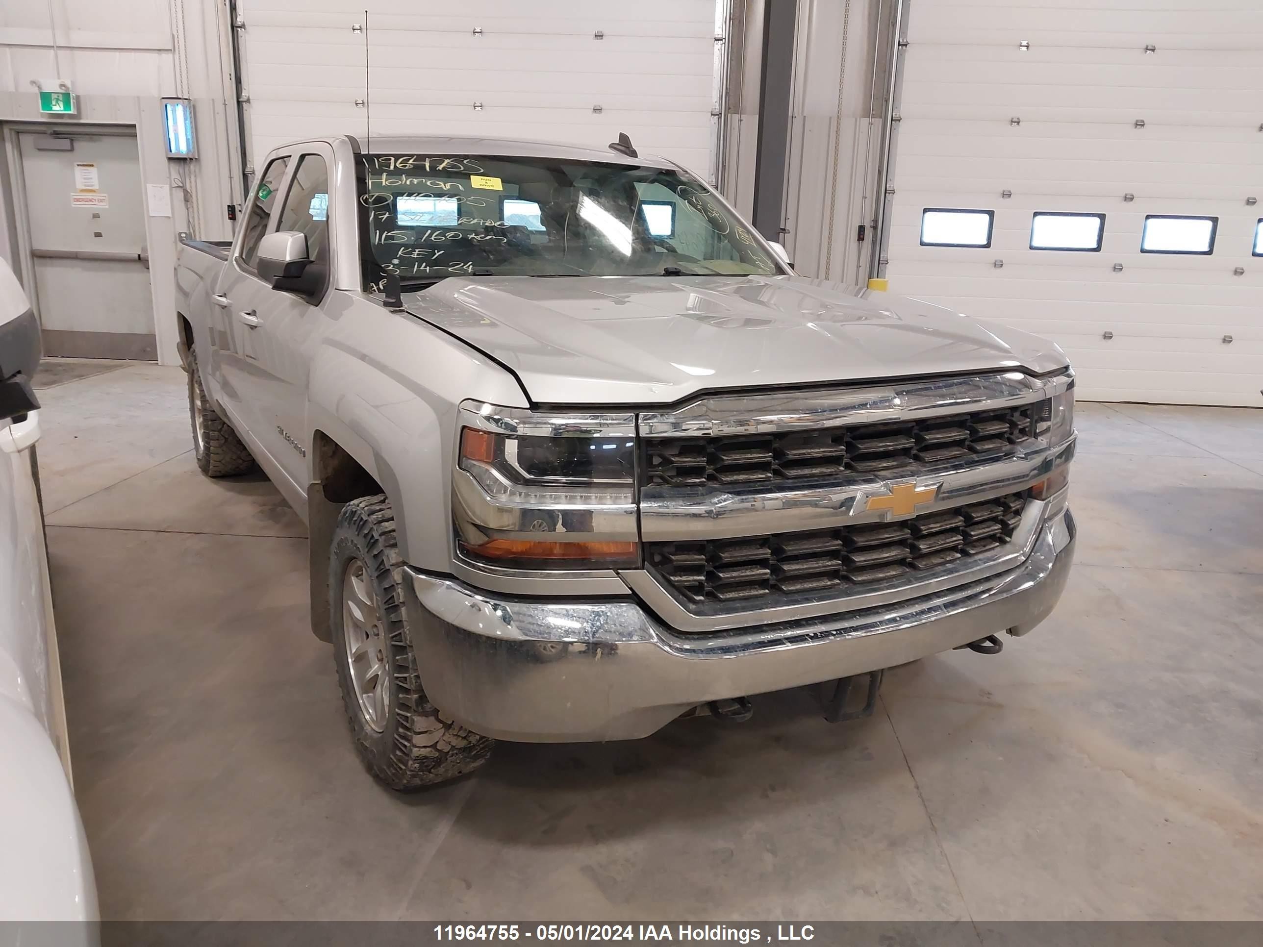 CHEVROLET SILVERADO 2017 1gcvkrec6hz110405