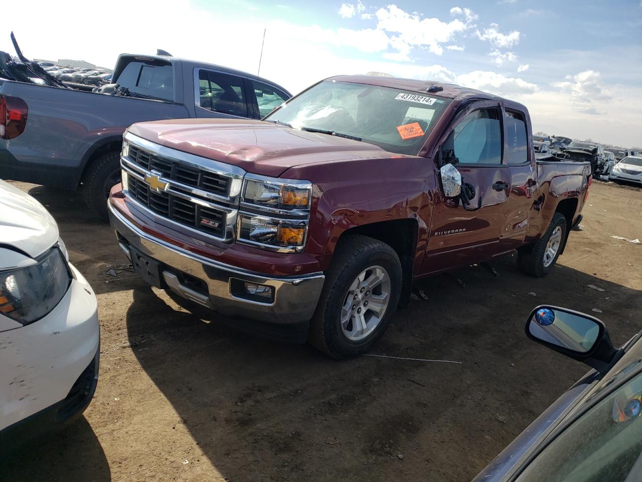 CHEVROLET SILVERADO 2015 1gcvkrec7fz155818