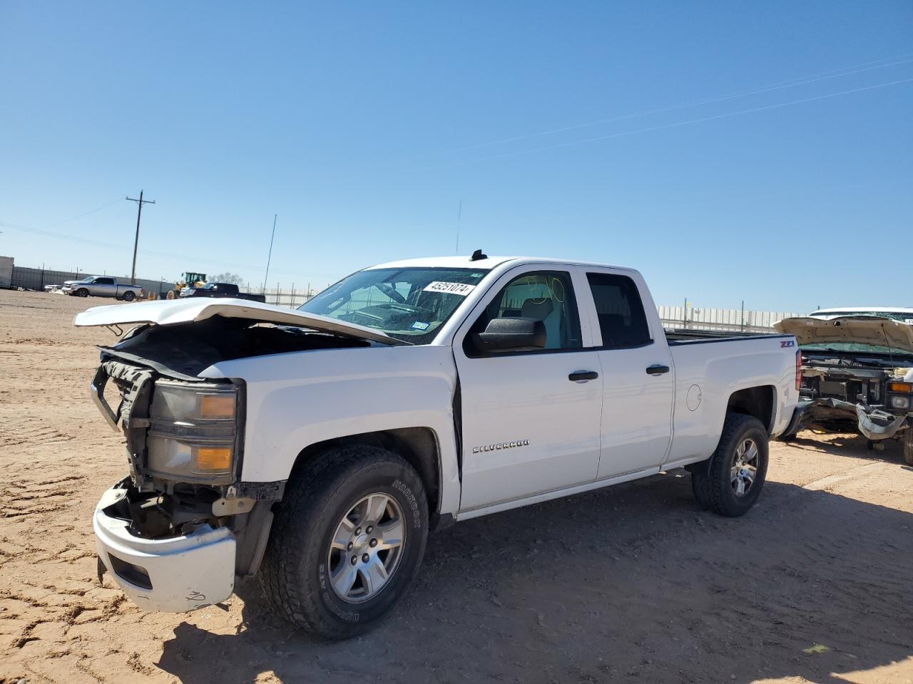 CHEVROLET SILVERADO 2014 1gcvkrec8ez139304