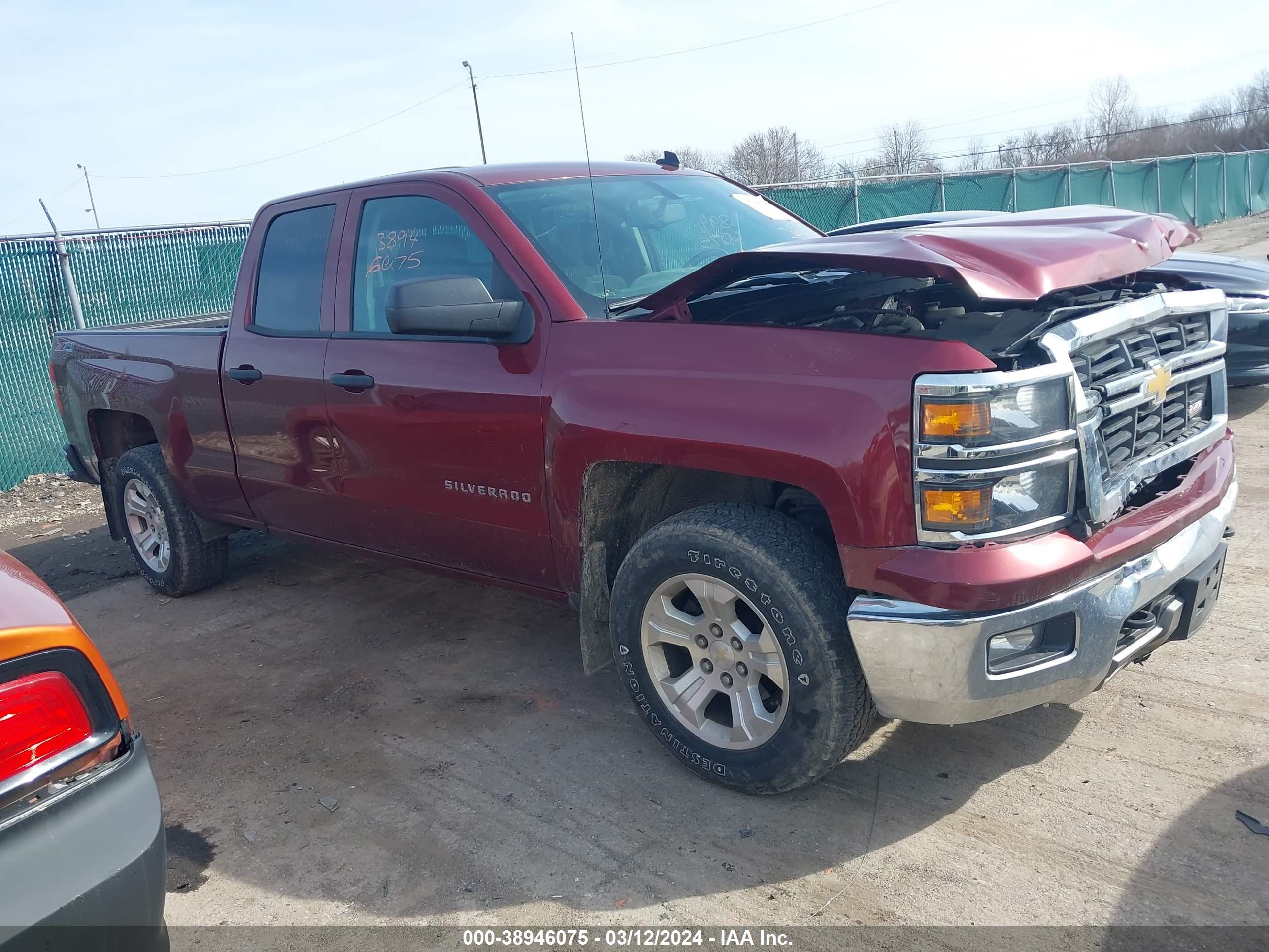 CHEVROLET SILVERADO 2014 1gcvkrec8ez416713