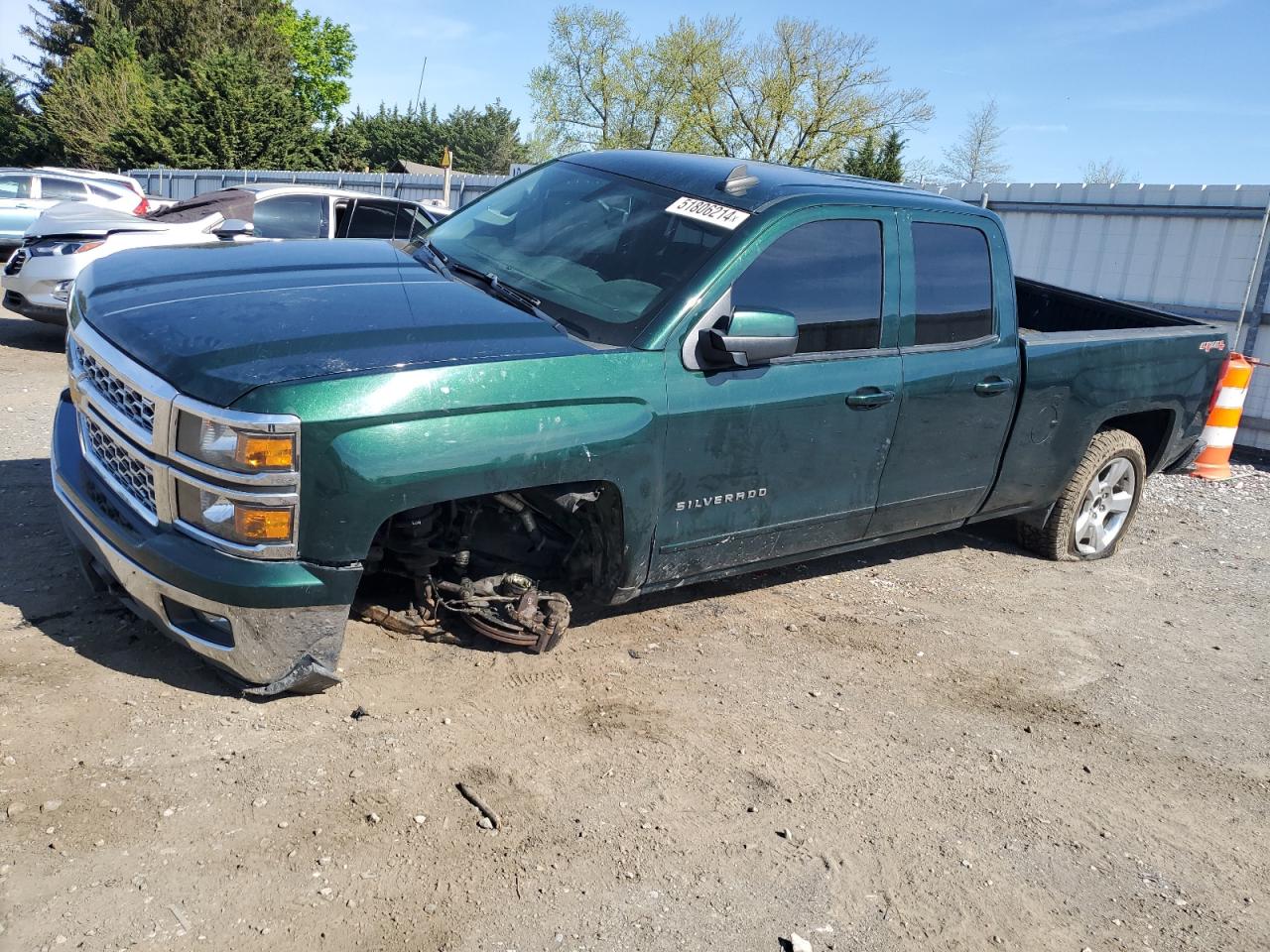 CHEVROLET SILVERADO 2015 1gcvkrec8fz222765