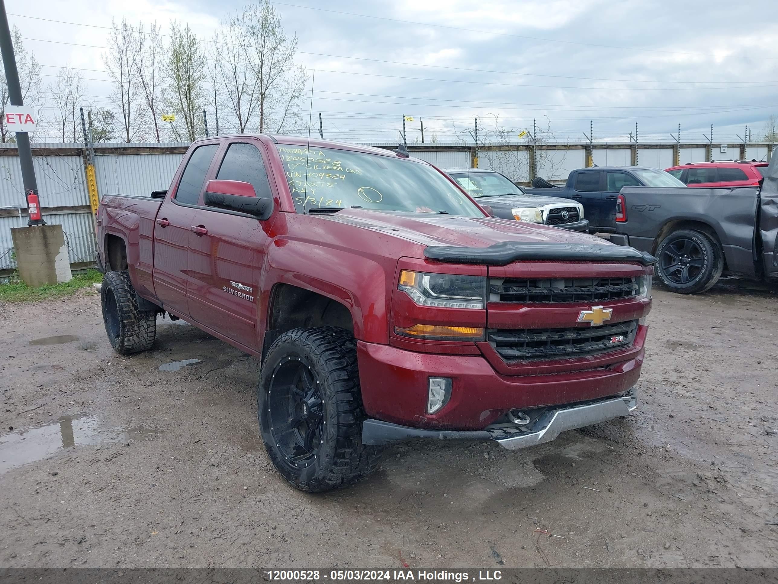 CHEVROLET SILVERADO 2017 1gcvkrec9hz104324