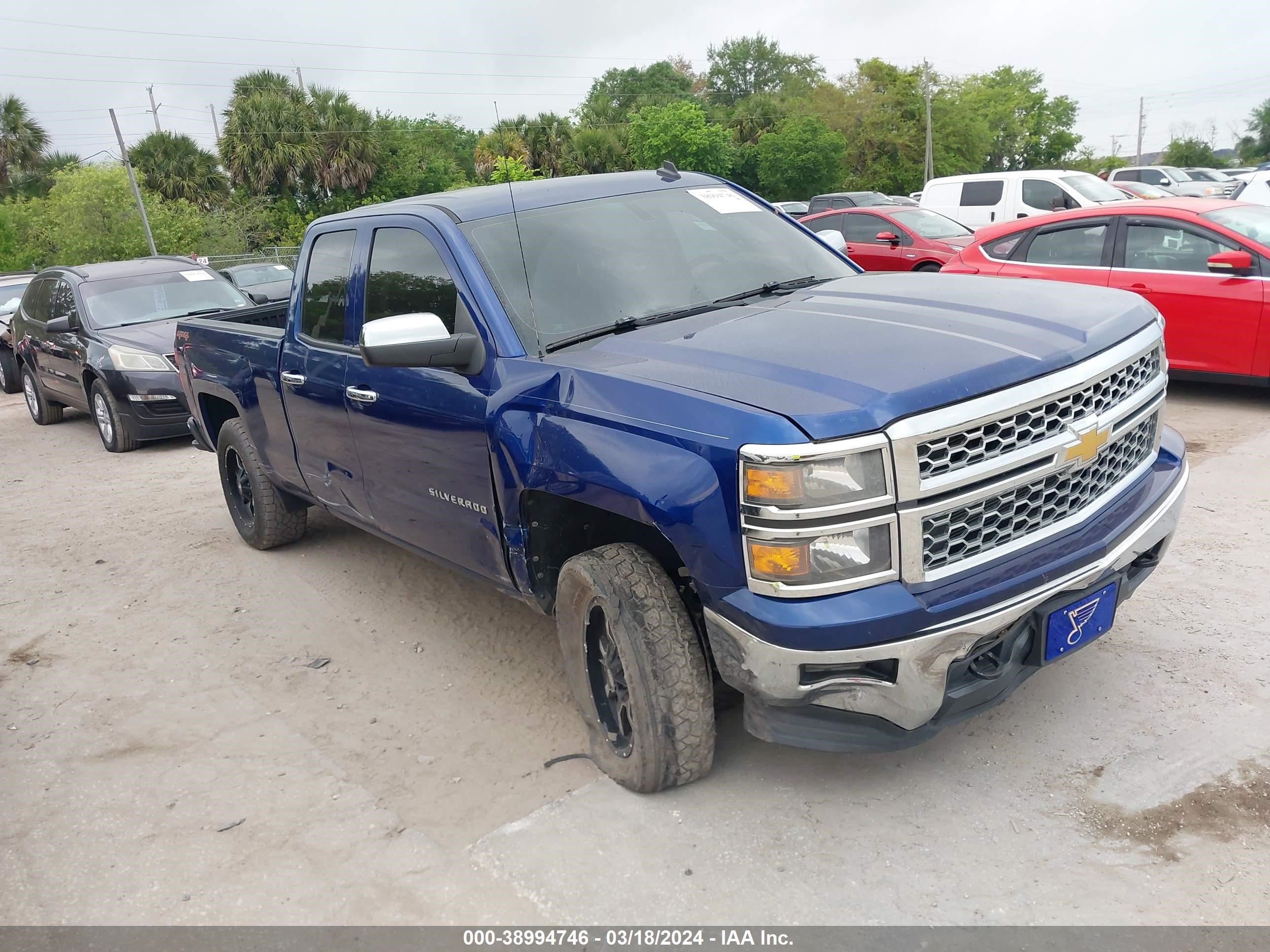 CHEVROLET SILVERADO 2014 1gcvkreh5ez285753