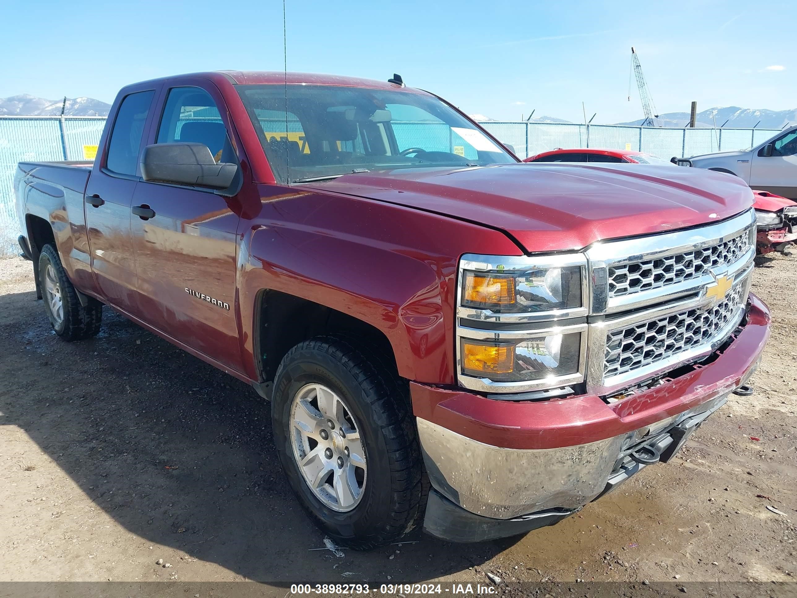 CHEVROLET SILVERADO 2014 1gcvkreh9ez187065